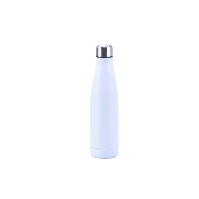 China OEM/ODM 17oz Double Wall Stainless Steel Cola Shape Water Bottle PORTABLE UV Thermo Insulated Outdoor Sport Bottle With Custom Logo for sale