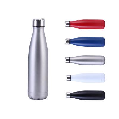 China Wholesale PORTABLE Stainless Steel Vacuum Insulated Water Bottle Cola Shaped Bottle for sale