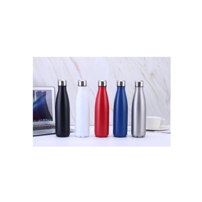 China Double Walled Insulated Flask Logo Stainless Steel Water Bottle custom made PORTABLE cola bottle for sale