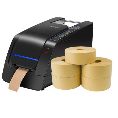 China Reinforced Sealing Paper Bonded Water Activated Automatic Wrapping Kraft Wet Tape Machine SP2 for sale