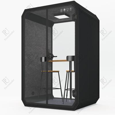 China Modular Multifunctional Professional Acoustic Private Work Acoustic Private Booth Telephone Booth Telephone Booth Desk Pod Acoustic Disc Use for sale