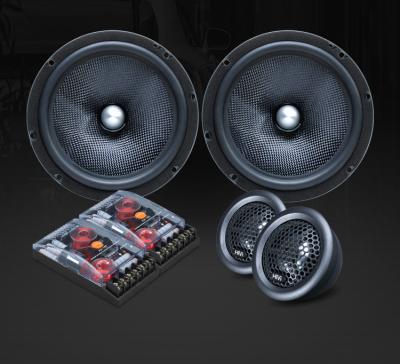 China HiVi manufacturers wholesale car audio KX-165 100w main input 6.5 inch component sepaker two way car speaker KX-165 for sale