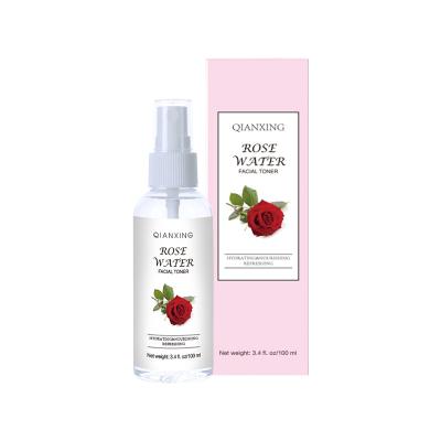 China New Arrival Organic Skin Care Toner Rose Water Spray Deep Hydration Toner For Moisturizing Beauty Lady for sale