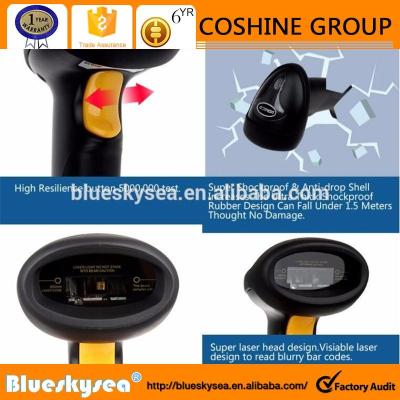 China ABS+TPU CT007X K0122 china barcode scanner supermarket barcode scanner barcode scanner sim card for sale