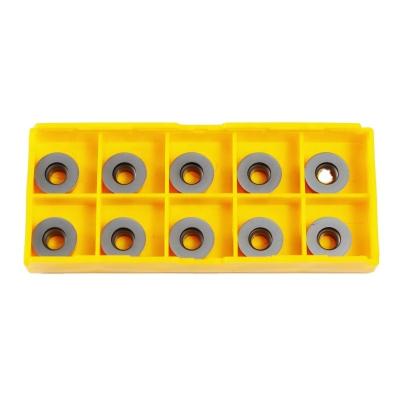 China Safety Carbide Circular Cnc Internal External Turning Milling Inserts RPMW 1204 TE1009 Inserts Safety for sale