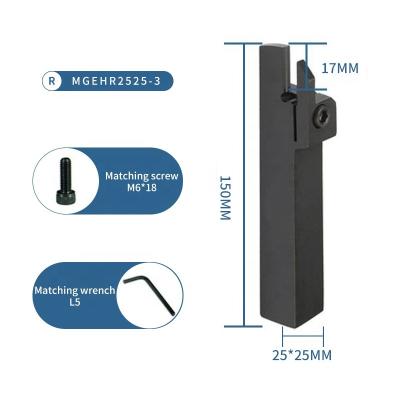 China / CNC Insert High Precision Anti-vibration Adaptable Splined Mount MGEHR2525-3 for sale