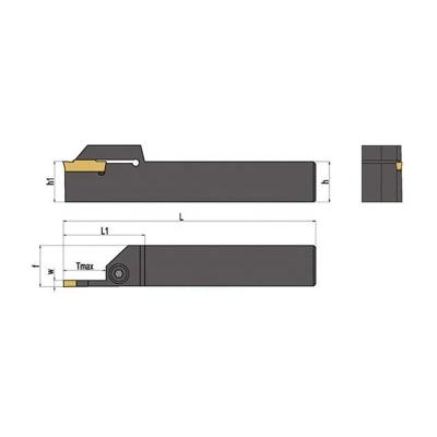 China / MGEHR2020-1.5 CNC Cutting Tool Holder Support Inserts MGMN150 MGGN150 MRMN150 for sale