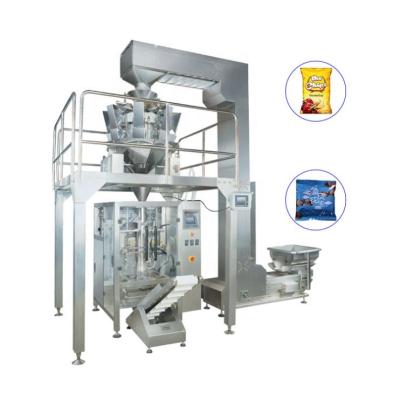 China Food Nitrogen Filling Dry Fruit Chips Packaging Snack Food Packaging Machine zu verkaufen