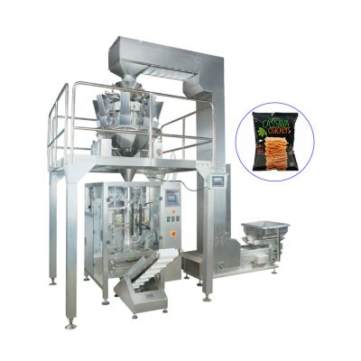 China Automatic Multifunctional Vertical Food Snacks Grain Granular Packing Machine French Fries Maker for sale