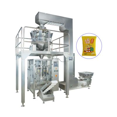 China Vertical Food Pellet Packing Machine Multihead Weigher For Slice Chips Foods, Brazil Nuts Snacks zu verkaufen