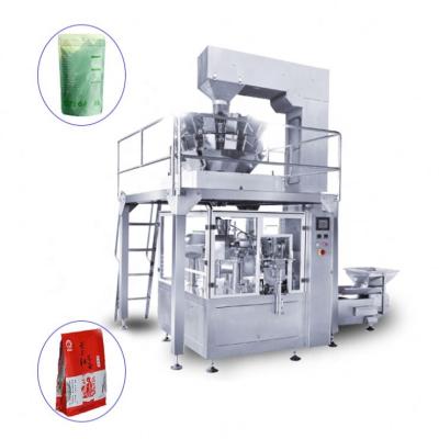 China Food bag conveying packing machine for all type of materials multihead scale for sale