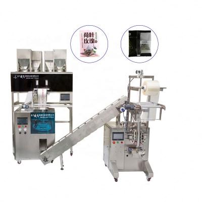 China Chinese food herbs packing machine machinery for making tea bags and triangle packing tea bag for sale