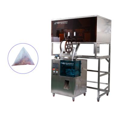 China Products Automatic triangle pyramids silk tea bag packing machine to make inner and outer tea bag for sale