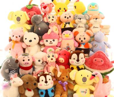 China High Quality Mini Stuffed Plush Toy Wholesale Plush Toy Main Chained Plush Machine Grabber Doll Plush Animal Toy For Children for sale