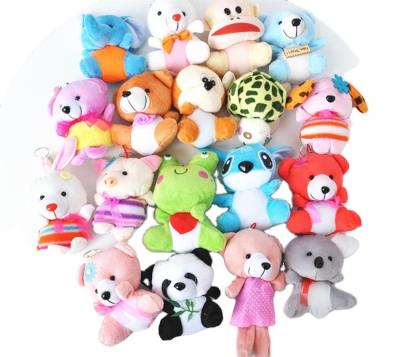 China High Quality Mini Stuffed Plush Toy Grabber Machine Plush Toy Main Chained Animal Toy For Children for sale