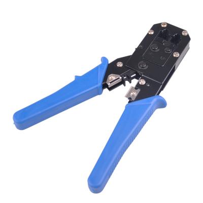 China Professional Crystal Main Wire Network Plier Wire Stripper Networking Cable Wire Pliers Stripping DIY Tools for sale