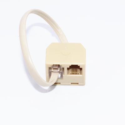 China Other factory price rj11 adapter male to female telephone line connector en venta