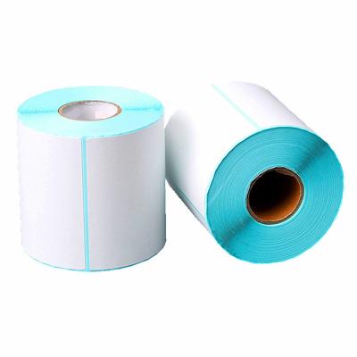 China Direct shipping copy 500PCS/Roll Waterproof Supermarket Thermal Adhesive Label Postage Stickers Labels Waterproof Sticker for sale