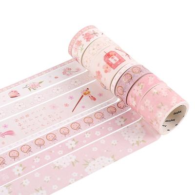 China Custom wholesale oem foil supply washi printed colorful masking waterproof tape waterproof for sale