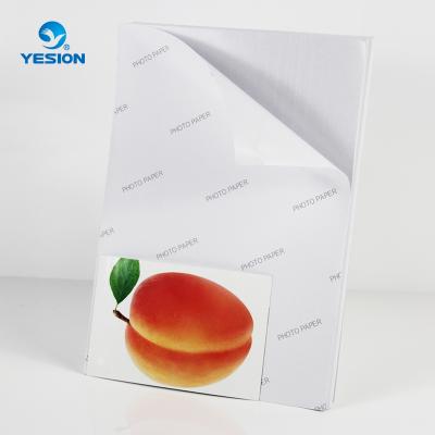 China 115g/135g/150g Custom Self Adhesive High Glossy Inkjet Sticker Photo Paper, A4 X50 Sheets Sheets & Roll for sale