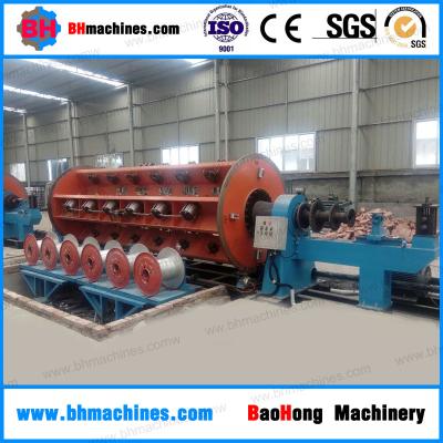 China Wire Stranding Machines With Batch Loading JLK630 / 6+12+18+24 Rigid Frame Stranding Machine for 630 mm Bobbin DIN for sale