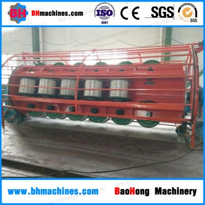 China JLK710 6+12+18+24+30 Rigid Frame Stranding Machine Rigid Type Stranding & Twist Machine for Copper Conductor for sale