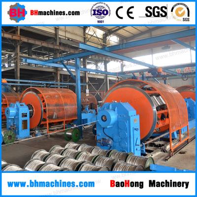 China Soft Aluminum Rigid Frame Stranding Machine low voltage Power Cable High Speed Rigid Frame Stranding Machine for 630 mm for sale