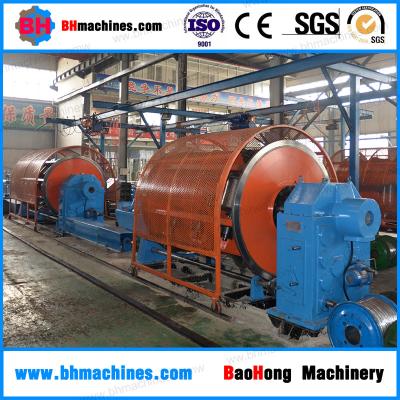 China Rigid Type Frame Stranding Machine for ACAR Cable Making Bare Copper Conductor Wire & Cable Product Production Equipment for sale