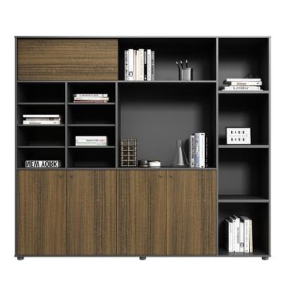 China Home Office Furniture Expandable Wood Display Backrest Vertical Multi Storage Cabinet for sale