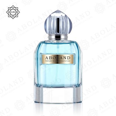 China Distinctive Best Personal Care Perfume Packaging 90ml Empty Glass Perfume Bottle With Plastic Lid for sale