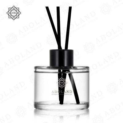 China Simple Design Glass Bottle Wholesale Aroma Reed Diffuser Bottle for sale