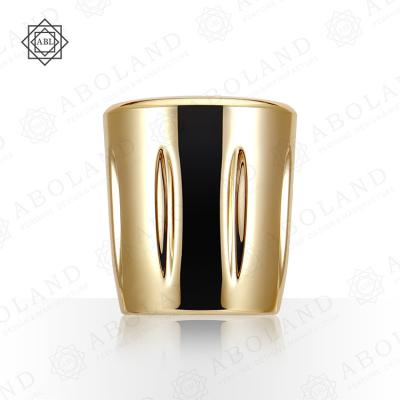 China Fea15 wholesale child safe gold plastic cap for perfume bottles for sale