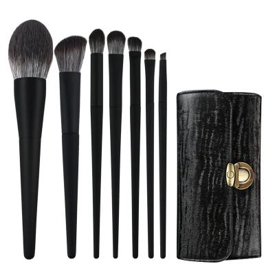 China Angular Blush Rose Gold 16pcs Synthetic Vegan Makeup Cosmetic Hair Brush Set for sale