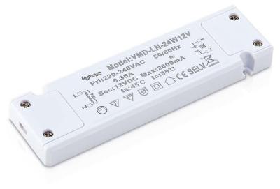 China 12 24W LED driver Ultra-thin constant voltage power supply for sale