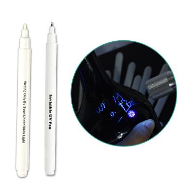 China Magic Spy Pen Invisible Ink Pen With UV Light Magic Marker Blacklight Ink Reactive Invisible UV Marker Pen Ultraviolet Water Based for sale