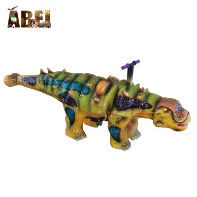 China Ride on 2019 Popular Toy Amusement Park Walking Animatronic Dinosaur Rides for sale