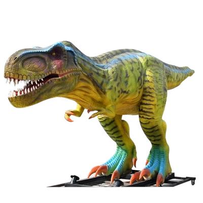 China Amusement park realistic artificial life size t-rex theme park animatronic dinosaur for sale