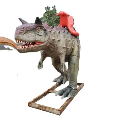 China Theme Park Amusement Park Ride On/Outdoor Ride On Dinosaur Animatronic Ride for sale