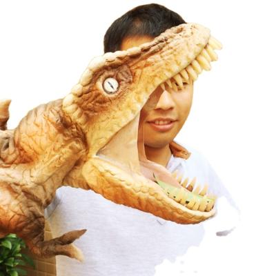 China Outdoor or Indoor Parks Customized Realistic Cute Hand Control Baby Dinosaur Lovely Hand Puppet for sale