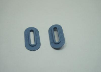 China Custom Blue Decorative Eyelets Buckle , Oval Grommets For Fabric for sale