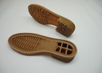 China Stilvoller rutschfester TPR Schuh-einzige Hochleistung Eco Browns freundlich zu verkaufen