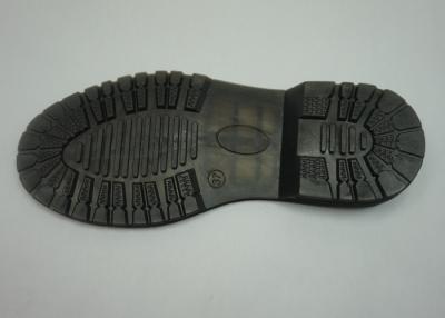 China Calzado anti Outsole del negro de la moda del resbalón del zapato del PVC del alto rendimiento único en venta