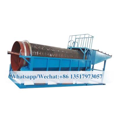 China Alluvial Equipment River Gold Mining Gold Trommel Screen Washing Plant for sale