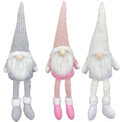 China New Beautiful Fashionable Hot Selling Faceless Christmas Ornaments Old Man Doll Window Decoration for sale