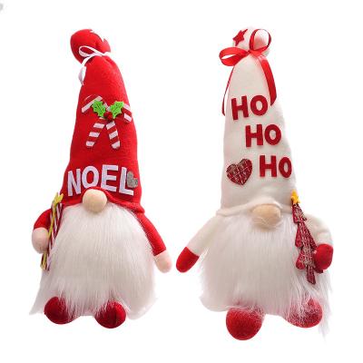 China 2022 Fashionable Santa Claus Christmas Tree Decoration With LED Lighted Atmosphere Christmas Tree Cute Festive Decoration for sale