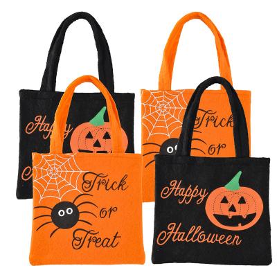 China Halloween Custom Shopping Tote Bags Wholesale Reusable With Eco Friendly Non Woven Printed Logo for sale