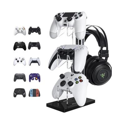 China Game Controller Holder For PS5 Gamepad Hanging Headset Holder For Xbox Game Controller Holder Switch Controller For PS5 Controller Display Holder For PS4 Gamepad for sale