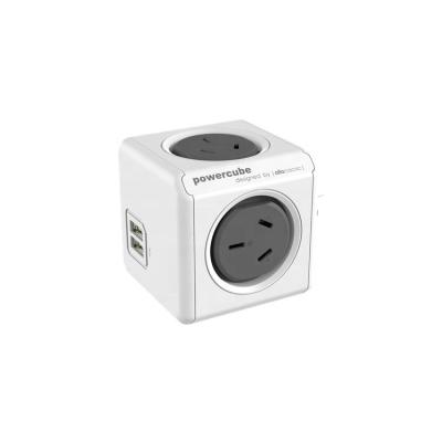 China Allocacoc Australian Electrical Outlets Usb Receptacle Powercube Residential/Multipurpose Wholesale Multiple European Extension Socket for sale