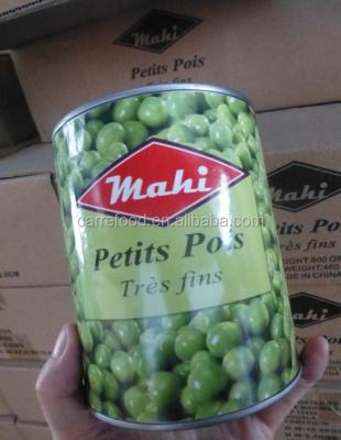 China Canned peas canned in brine 400 empty cans for baby peas for sale