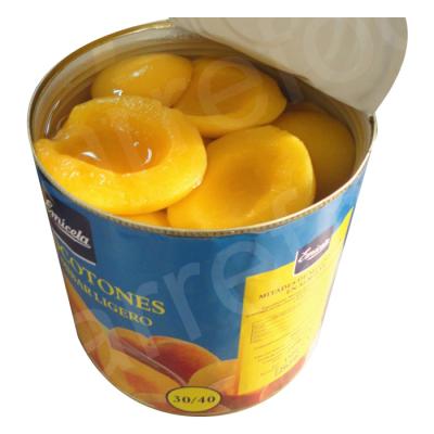 China 425g / 820g Canned Yellow Peach Halves / Canned Peach In Light Syrup for sale